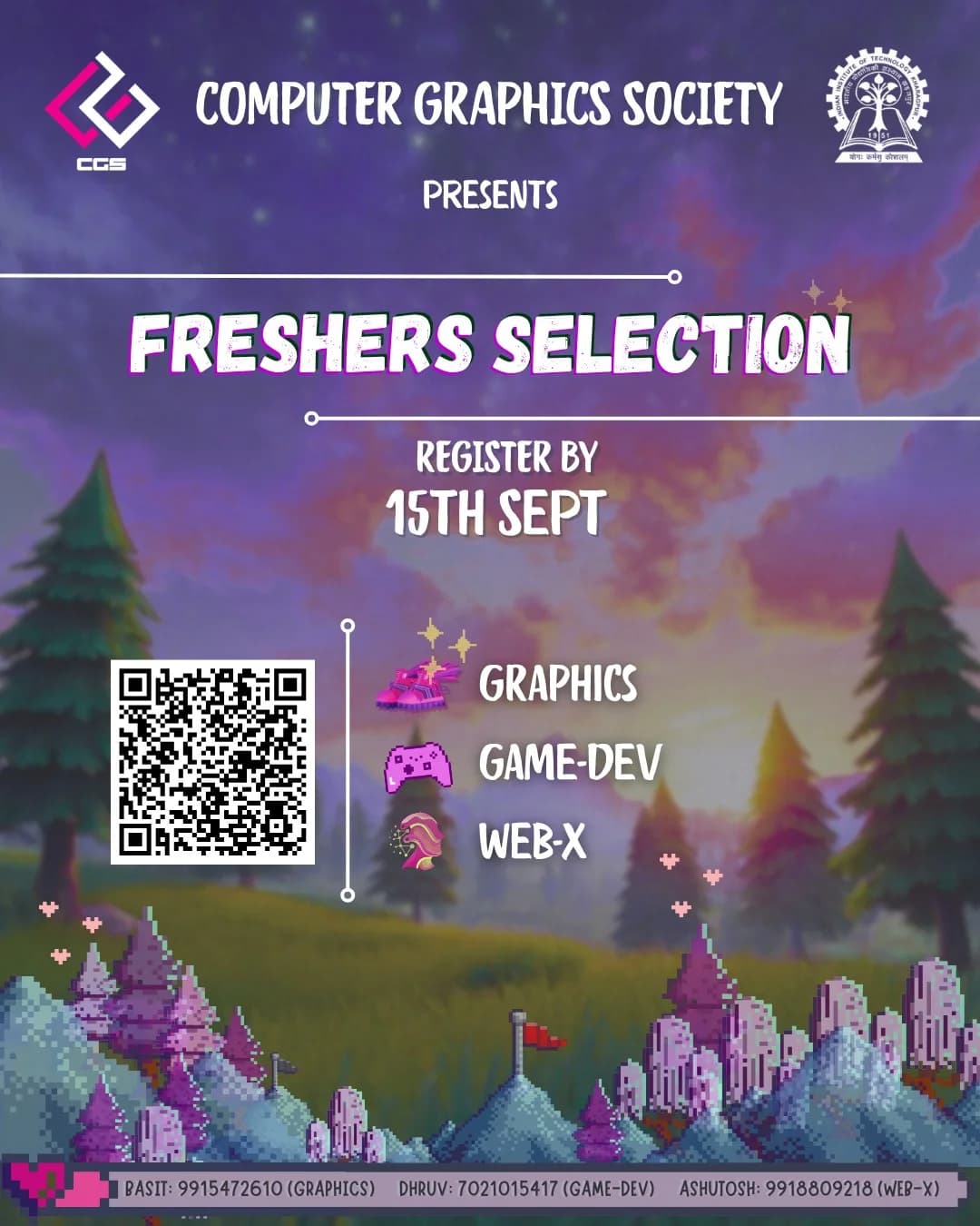 Computer Graphics Society Freshers Selection 2026