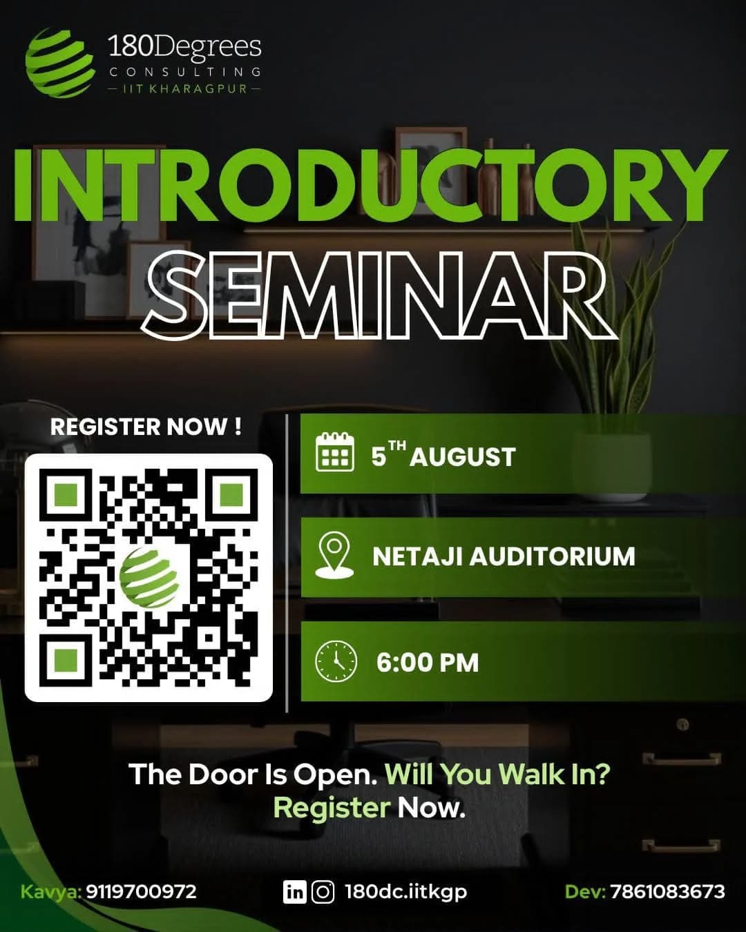 180 Degrees Consulting Introductory Seminar
